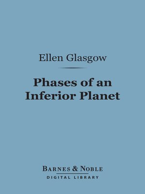 cover image of Phases of an Inferior Planet (Barnes & Noble Digital Library)